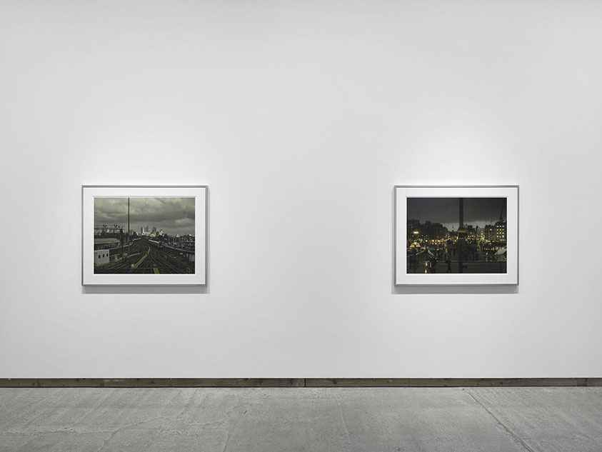 Installation view of John Riddy's exhibition 'Winter Landscape' at Frith Street Gallery in 2026
