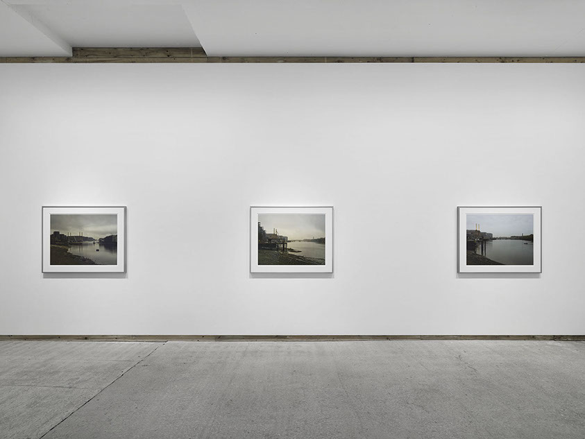 Installation view of John Riddy's exhibition 'Winter Landscape' at Frith Street Gallery in 2026