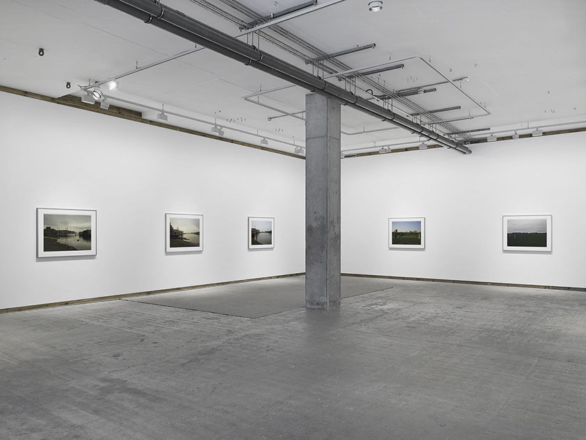 Installation view of John Riddy's exhibition 'Winter Landscape' at Frith Street Gallery in 2026