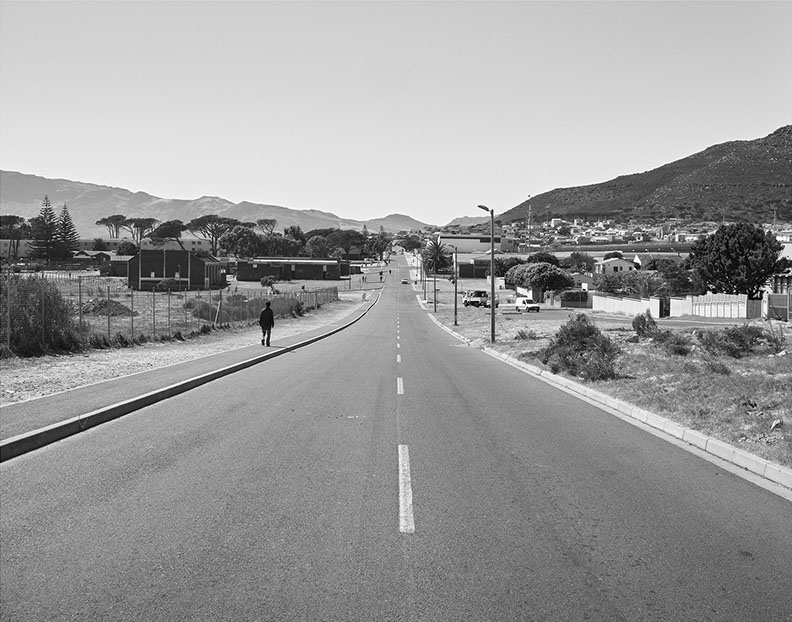 A photograph from John Riddy's series 'Peninsula' of Ocean View in the Western Cape Peninsula