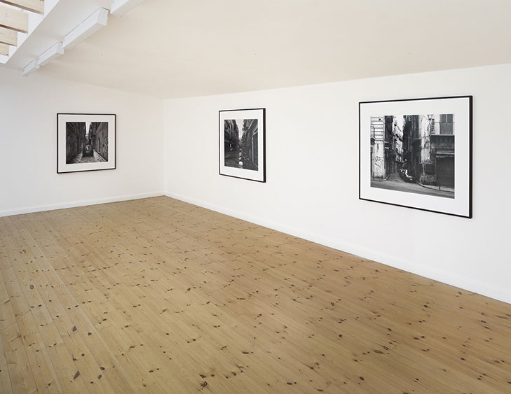 Installation view of John Riddy's exhibition 'Palermo' at Cairn Gallery Fife in 2012