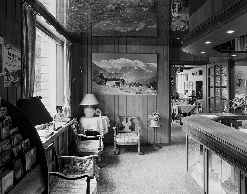 A photograph from John Riddy's series 'Praeterita' based on the autobiography of John Ruskin