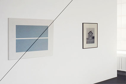 Installation view of McClaughlin,Riddy,Sandback,Lawrence Markey, New York 1999