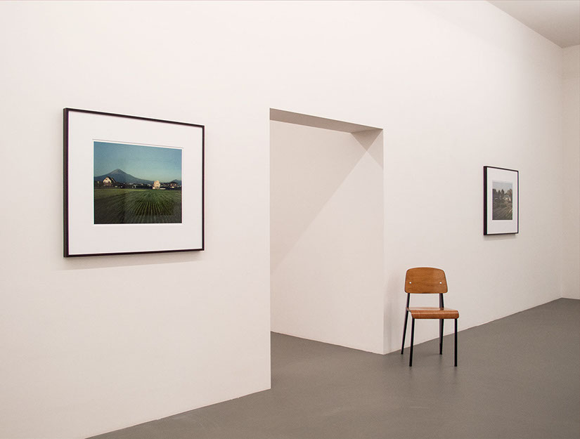 Installation view of John Riddy's exhibition 'Views from Shin-Fuji' at Galerie Paul Andriesse in 2010
